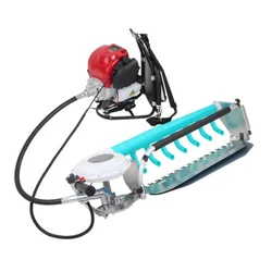 Heavy Duty 4 Stroke 31 CC Tea Harvester or Tea Plucking Machine With 60 cm Blade and Tea Collecting Bag